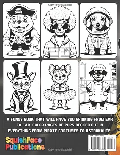 Dogs Dressed Up Now Live on Amazon - Back